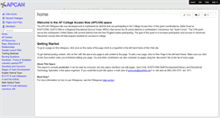 Desktop Screenshot of apcan.wikispaces.com