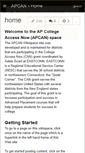 Mobile Screenshot of apcan.wikispaces.com