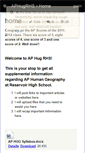 Mobile Screenshot of aphugrhs.wikispaces.com
