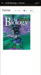Mobile Screenshot of drb-biology.wikispaces.com