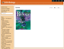 Tablet Screenshot of drb-biology.wikispaces.com