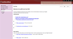 Desktop Screenshot of eoileveltwo.wikispaces.com