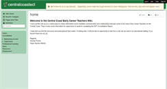 Desktop Screenshot of centralcoastect.wikispaces.com