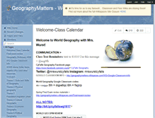 Tablet Screenshot of geographymatters.wikispaces.com