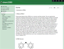 Tablet Screenshot of chem3360.wikispaces.com
