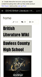 Mobile Screenshot of anglosaxonliterature.wikispaces.com