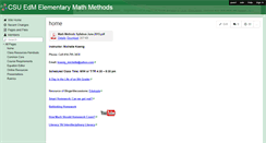 Desktop Screenshot of csumathmethods.wikispaces.com