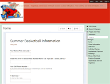 Tablet Screenshot of cavalierbb.wikispaces.com