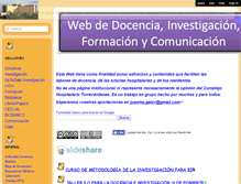 Tablet Screenshot of docenciahtc.wikispaces.com