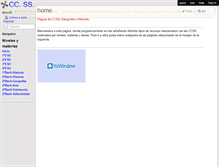 Tablet Screenshot of ccss.wikispaces.com