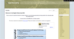 Desktop Screenshot of digicitizenship.wikispaces.com