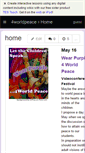 Mobile Screenshot of 4worldpeace.wikispaces.com
