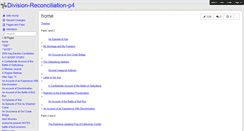 Desktop Screenshot of division-reconciliation-p4.wikispaces.com