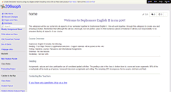 Desktop Screenshot of 206soph.wikispaces.com