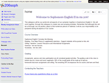 Tablet Screenshot of 206soph.wikispaces.com
