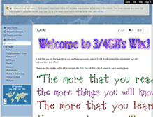 Tablet Screenshot of kidsspeak.wikispaces.com