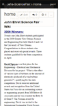Mobile Screenshot of jehs-sciencefair.wikispaces.com