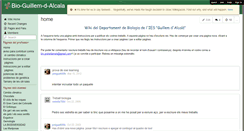 Desktop Screenshot of bio-guillem-d-alcala.wikispaces.com