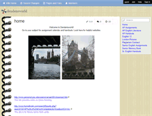 Tablet Screenshot of dendensworld.wikispaces.com