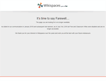 Tablet Screenshot of micdsgashman.wikispaces.com
