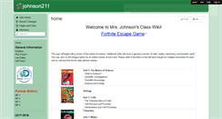 Desktop Screenshot of johnson211.wikispaces.com