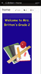 Mobile Screenshot of c-britten.wikispaces.com