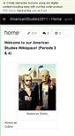 Mobile Screenshot of americanstudies2011.wikispaces.com
