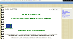 Desktop Screenshot of alienalert.wikispaces.com