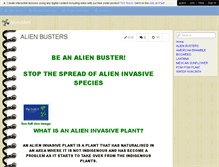 Tablet Screenshot of alienalert.wikispaces.com