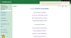 Desktop Screenshot of infaliterario2.wikispaces.com