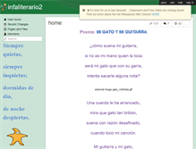 Tablet Screenshot of infaliterario2.wikispaces.com