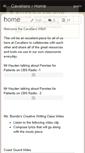 Mobile Screenshot of cavallaro.wikispaces.com