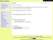 Tablet Screenshot of cavallaro.wikispaces.com