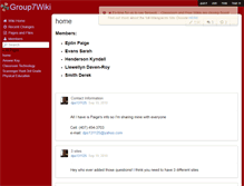 Tablet Screenshot of group7wiki.wikispaces.com