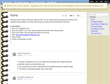 Tablet Screenshot of delzerenglishiii.wikispaces.com
