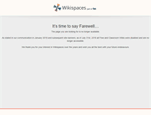 Tablet Screenshot of massnewlitinstitute.wikispaces.com