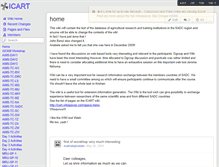 Tablet Screenshot of icart.wikispaces.com