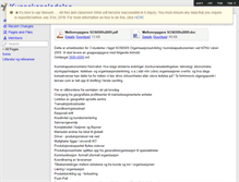 Tablet Screenshot of kunnskapsledelse.wikispaces.com