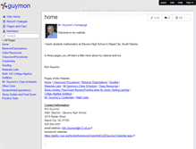 Tablet Screenshot of guymon.wikispaces.com