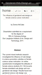 Mobile Screenshot of gendered-web-design-and-stem.wikispaces.com
