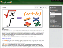Tablet Screenshot of logicmath7.wikispaces.com