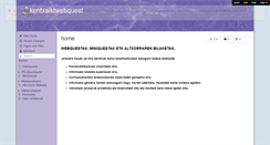 Desktop Screenshot of kontxaiktwebquest.wikispaces.com