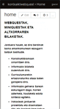 Mobile Screenshot of kontxaiktwebquest.wikispaces.com