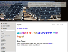 Tablet Screenshot of hkaex2010-solarpower.wikispaces.com