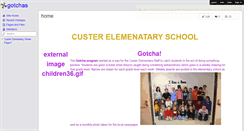 Desktop Screenshot of gotchas.wikispaces.com