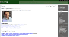 Desktop Screenshot of leonkag.wikispaces.com