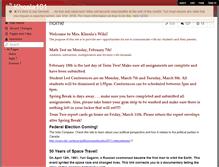 Tablet Screenshot of khosla101.wikispaces.com