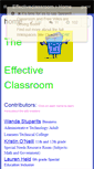 Mobile Screenshot of effectiveclassroom.wikispaces.com