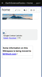 Mobile Screenshot of earthsciencerocks.wikispaces.com