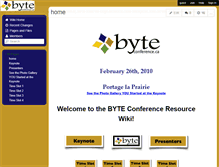 Tablet Screenshot of byte2010.wikispaces.com